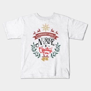 emergency room christmas crew Kids T-Shirt